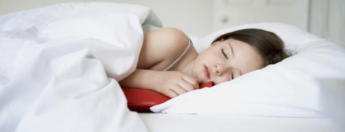 Young girl sleeping