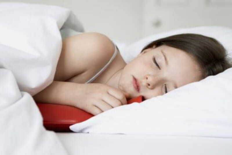 Young girl sleeping