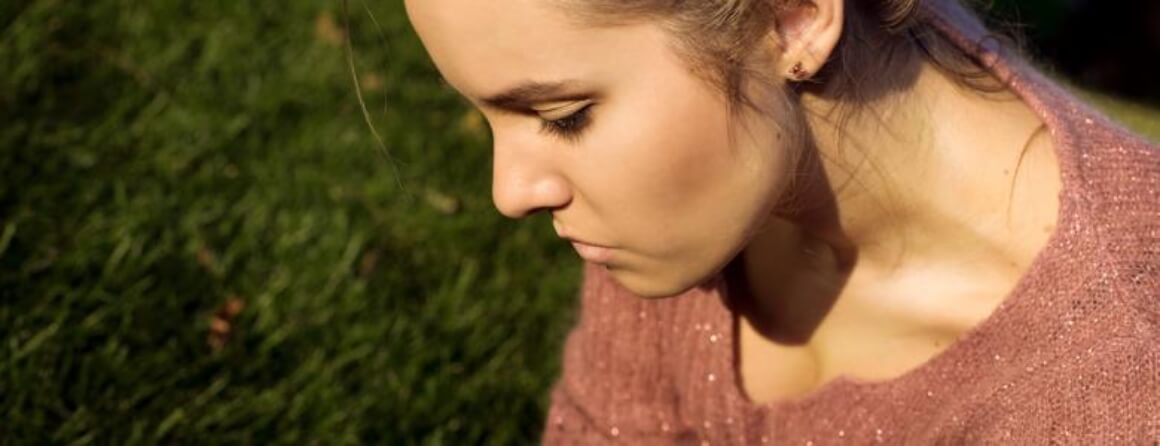 Sad young woman