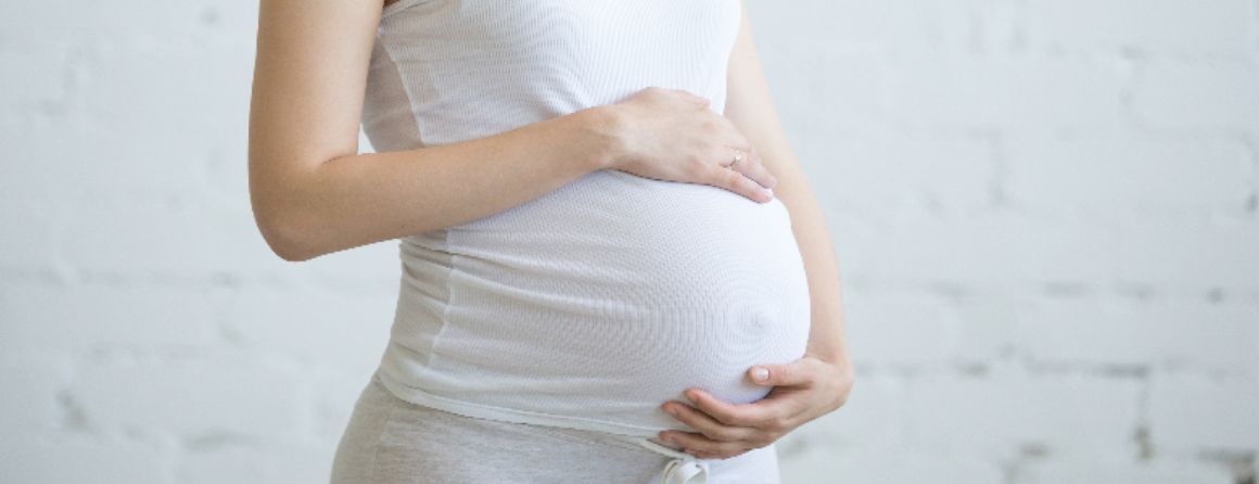 a pregnant woman