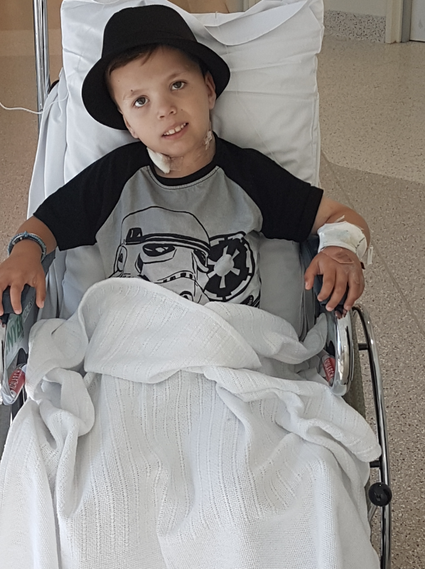 Kimon was diagnosed with FSGS