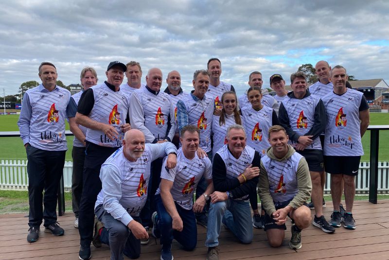 Group of people smiling