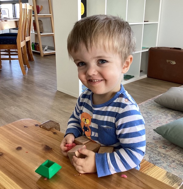 Achondroplasia patient Casper smiling