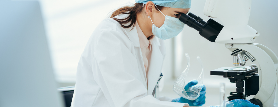 Female scientist