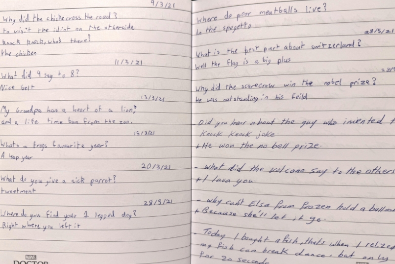 Raya's joke book