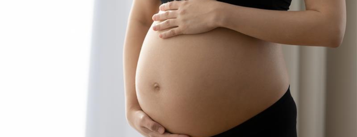 Pregnant stomach
