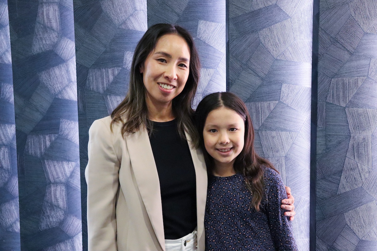 Debbie Sevels with her daughter Chloe who is now in remission from her food allergies.