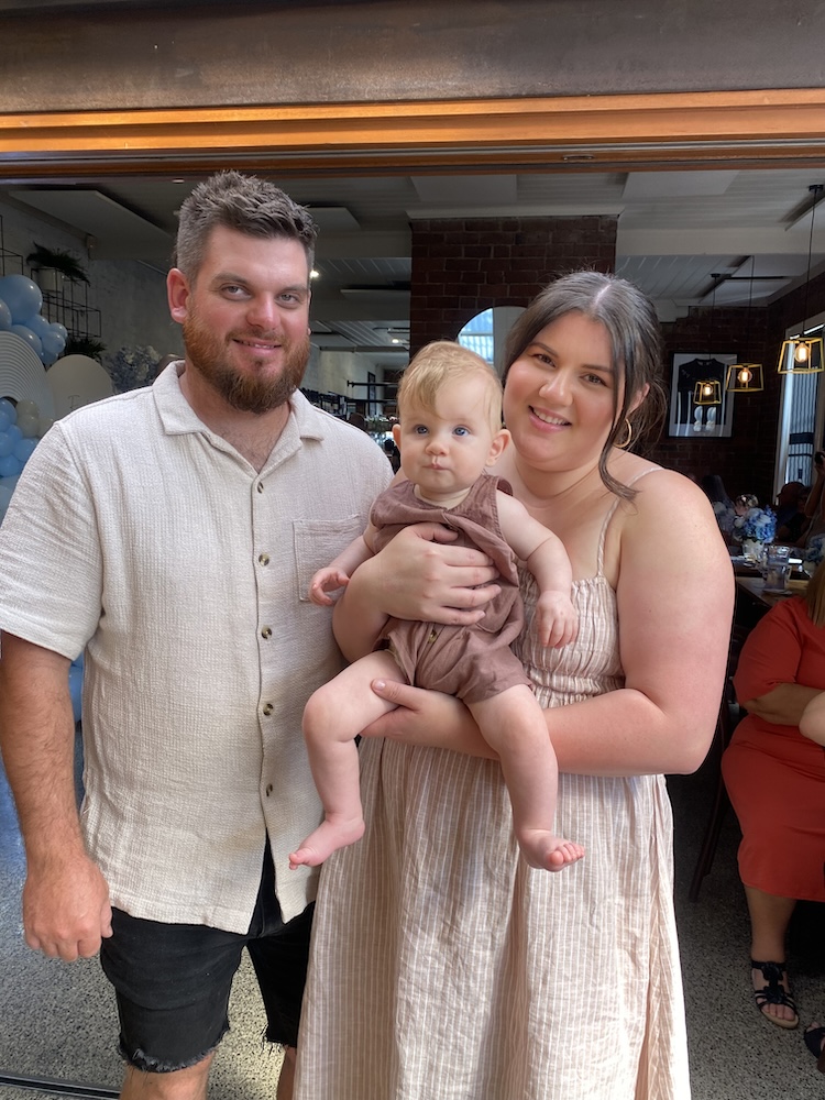 Denis, Hunter and Kirsten Chatwin