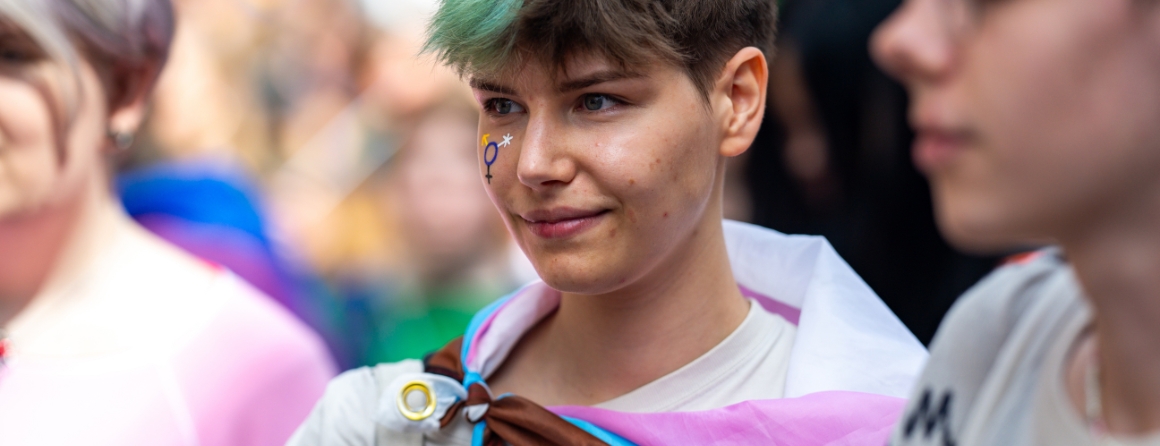 A gender diverse adolescent