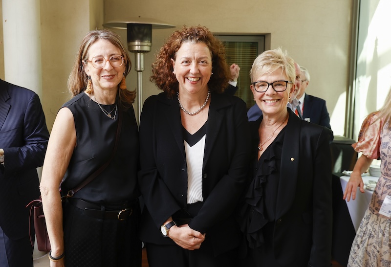 Professor Sharon Goldfeld, Dr Monique Ryan MP and Professor Kathryn North. Credit: Novo Nordisk
