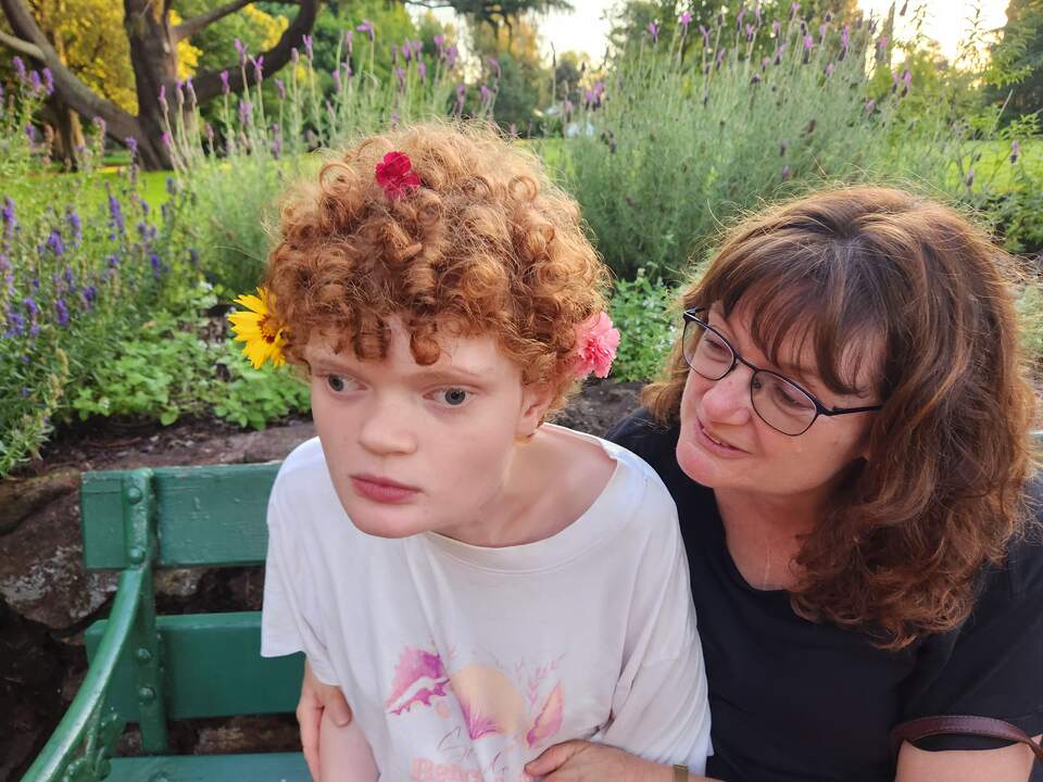 Emma with mum Jenny