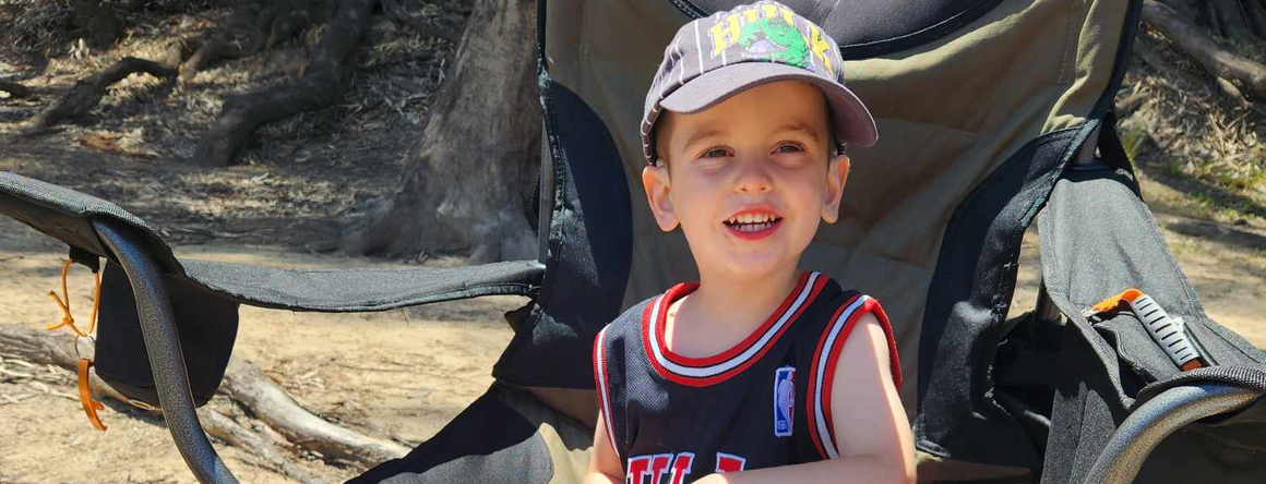 Little boy smiling 