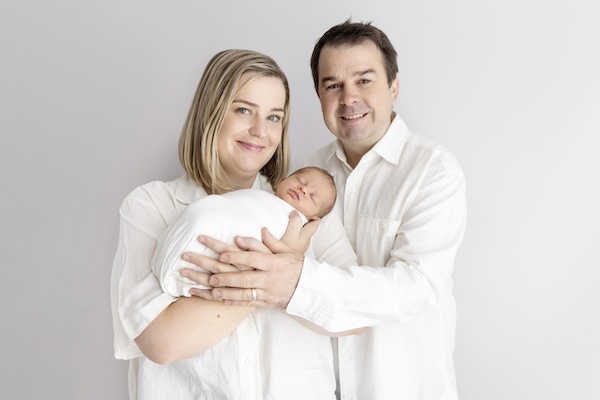 Lisa, Patrick and their daughter Lucy
