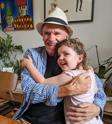 RFC1 CANVAS patient Dusan and his granddaughter