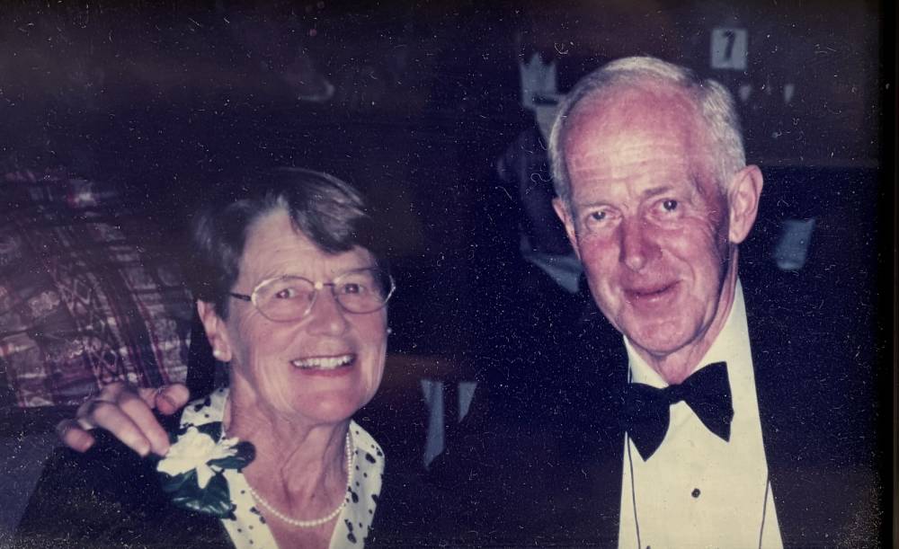 June and David at function