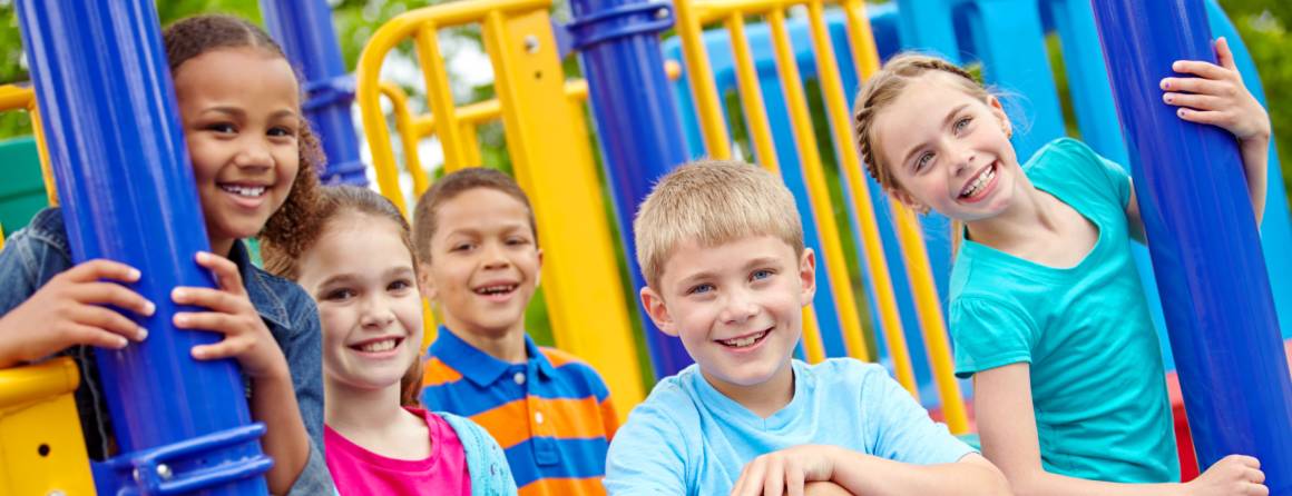 children at park