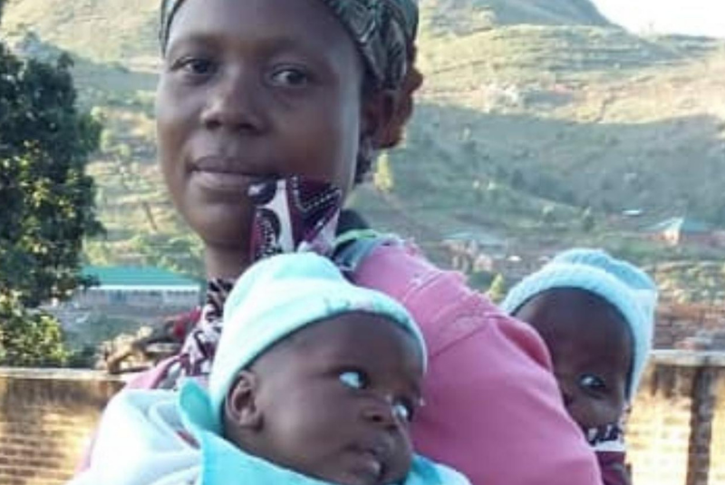 A mother and child in Africa