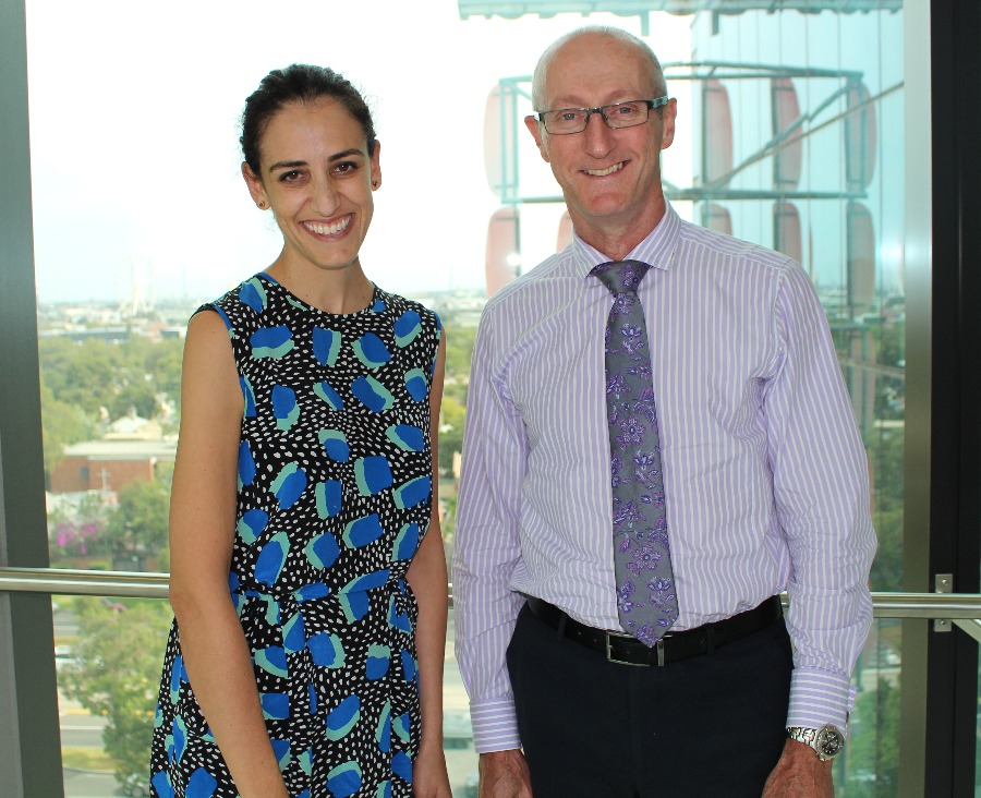 Monica Cooper and Mark Mackay