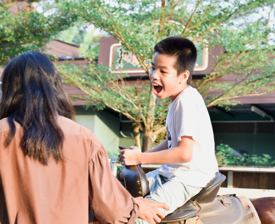 Child with cerebral palsy