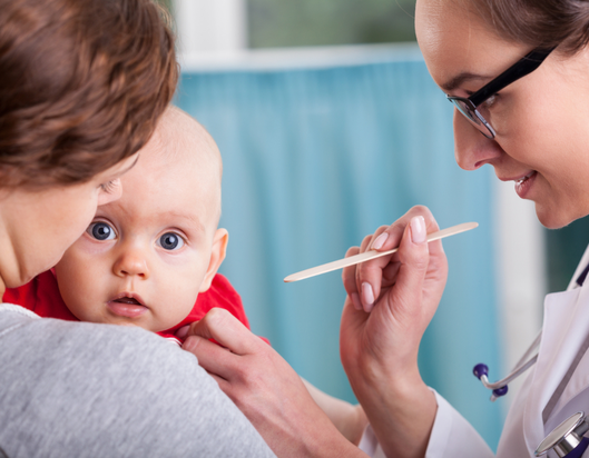 Baby being tested for mitochondrial disease