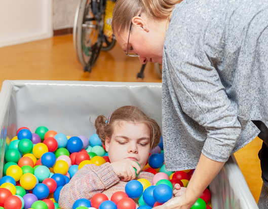 Child with Rett syndrome