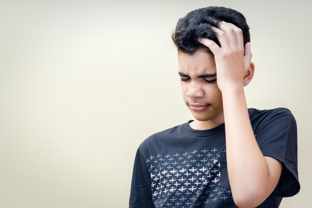 child with concussion