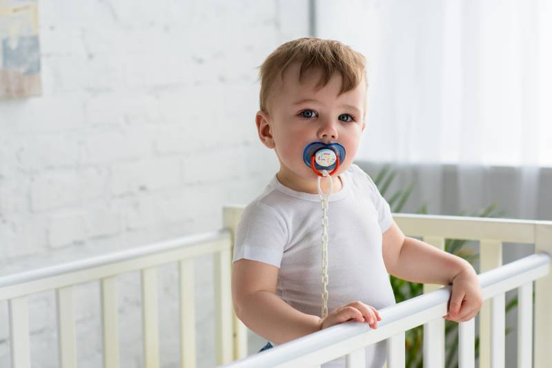 baby in crib
