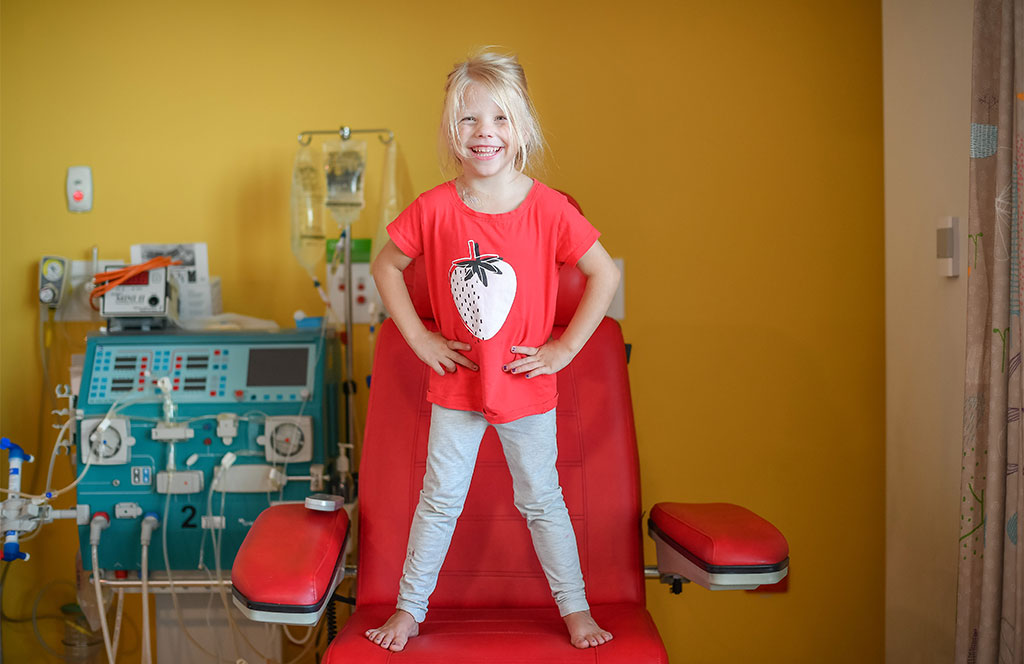 child smiling