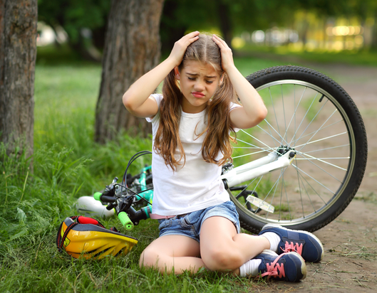 child with concussion