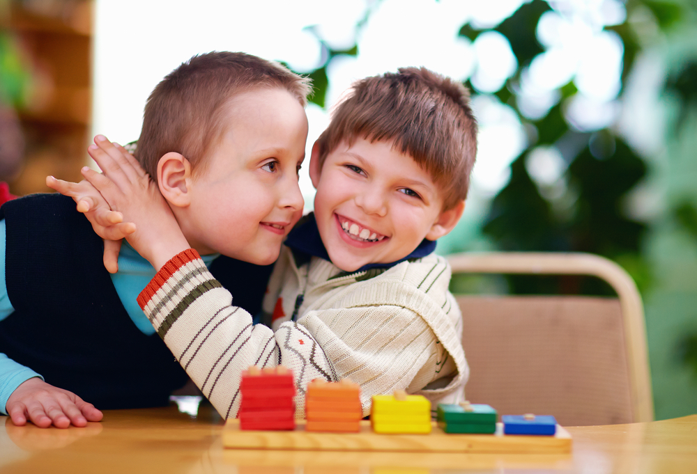 children playing