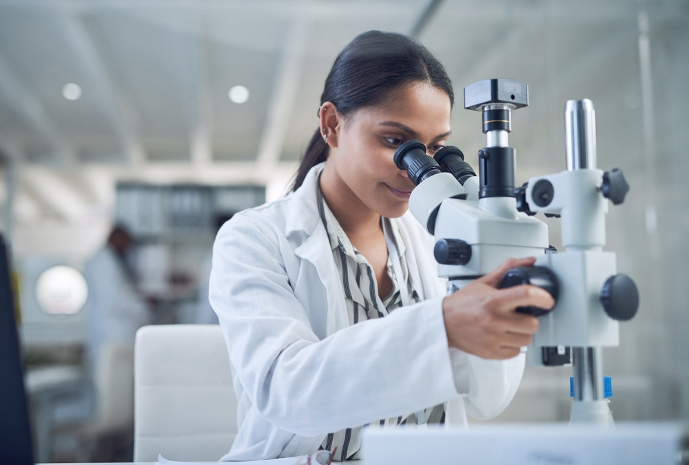 researcher in lab