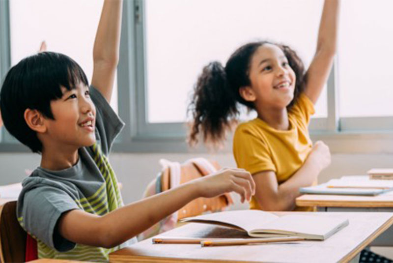 children in school
