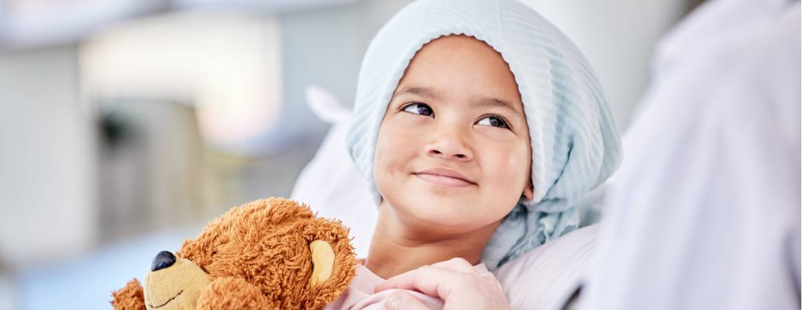 child in hospital