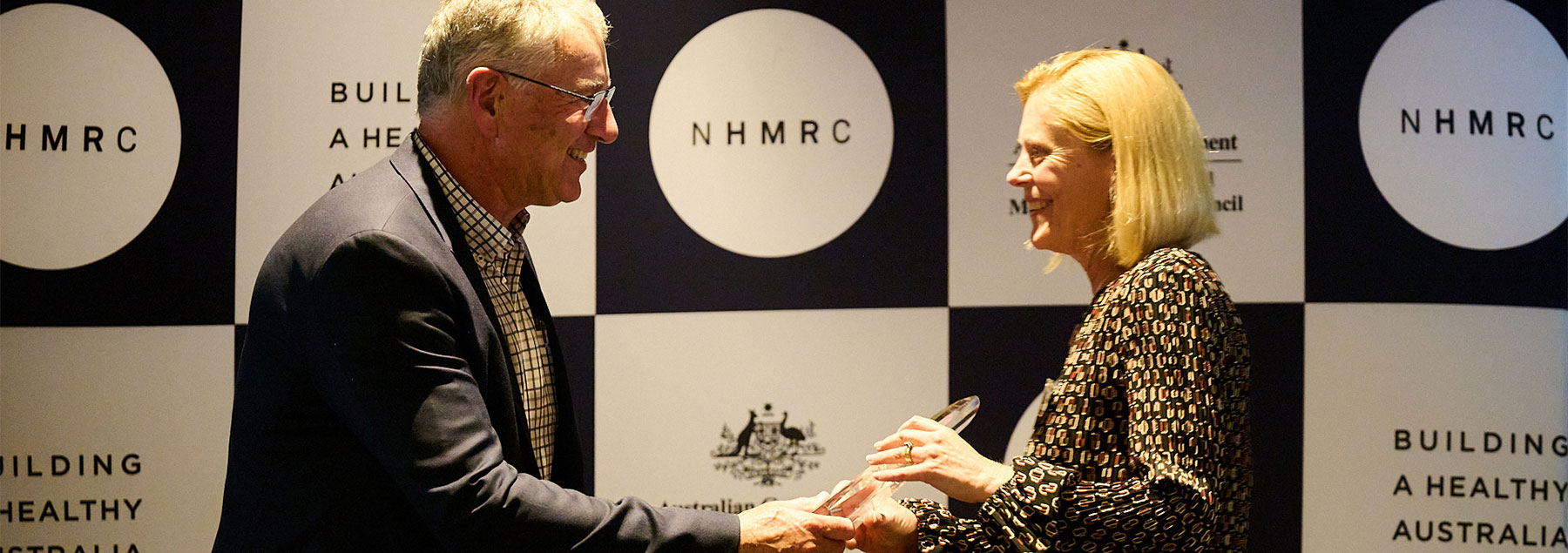Professor Melissa Little receiving award