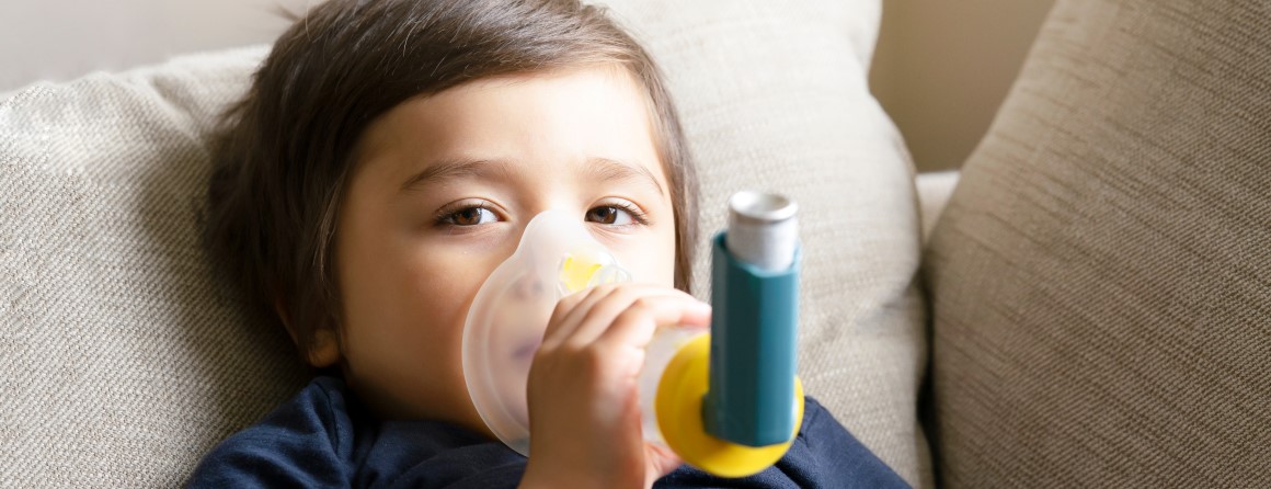 Child with asthma
