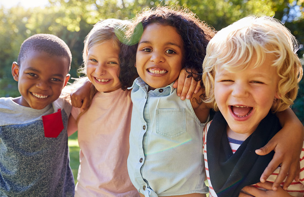Smiling children