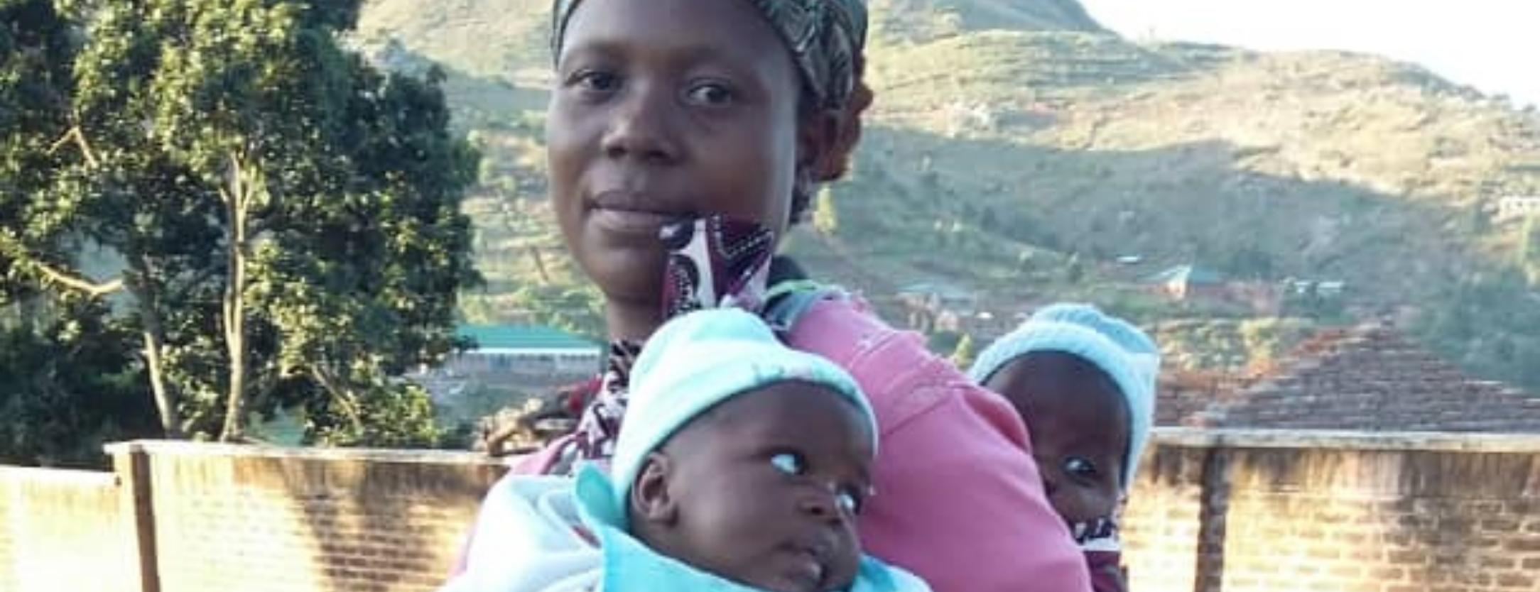 A mother and child in Africa