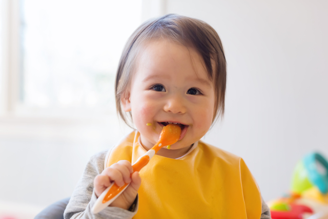 child eating