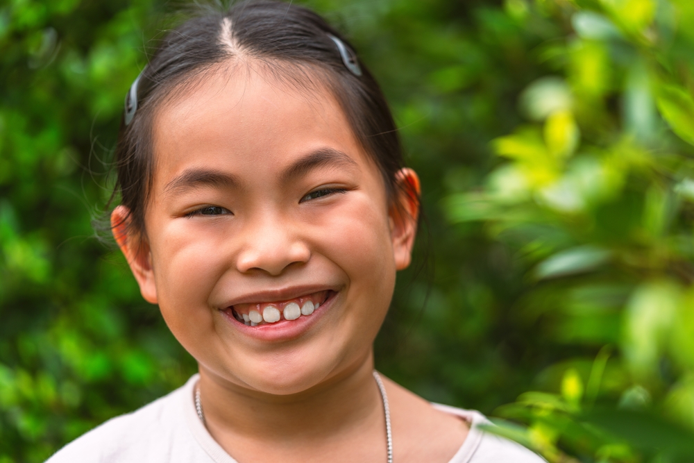 Child smiling