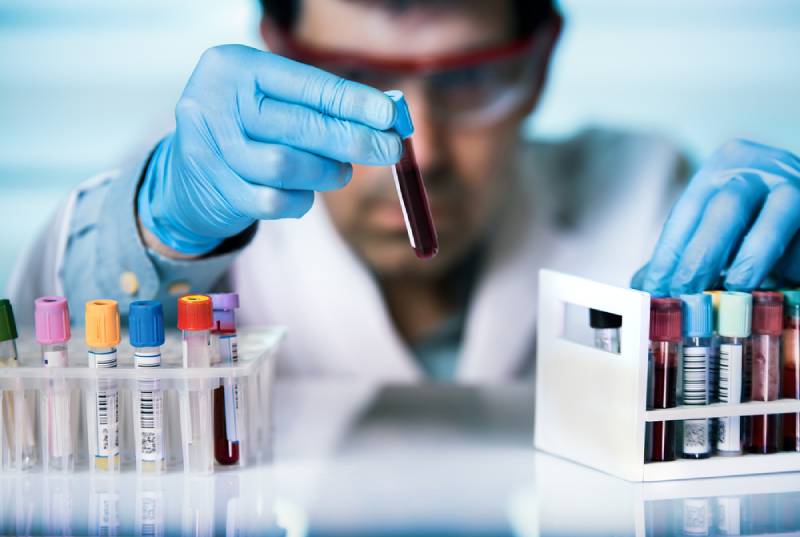 researcher in lab