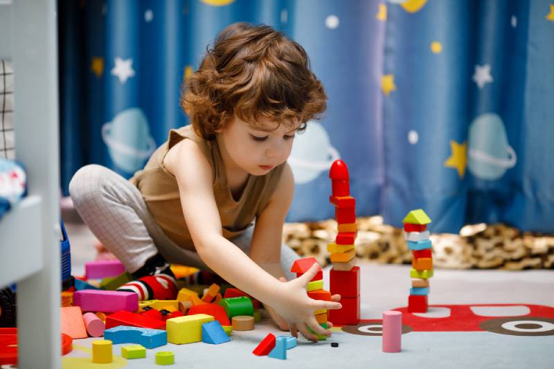 child playing