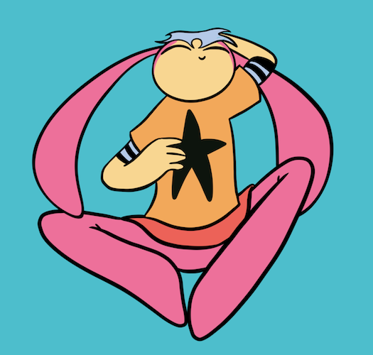Trans Adolescent Group ThErapy Program for Alleviating Minority Stress (TAG TEAM) logo featuring their character Ember