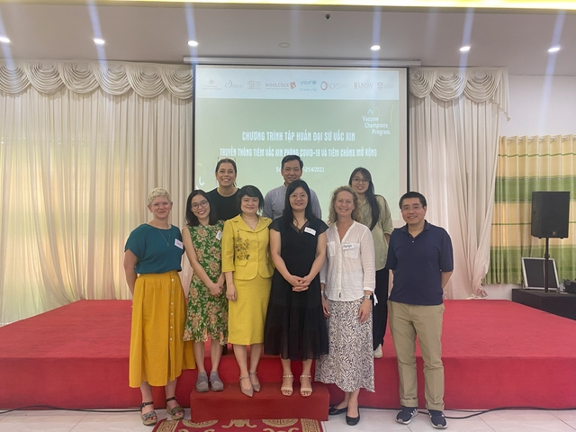 Vaccine champions program Vietnam