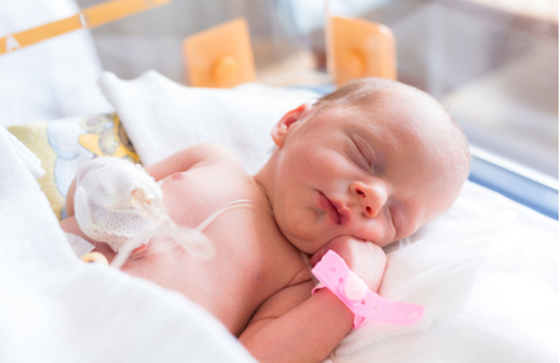 newborn baby asleep