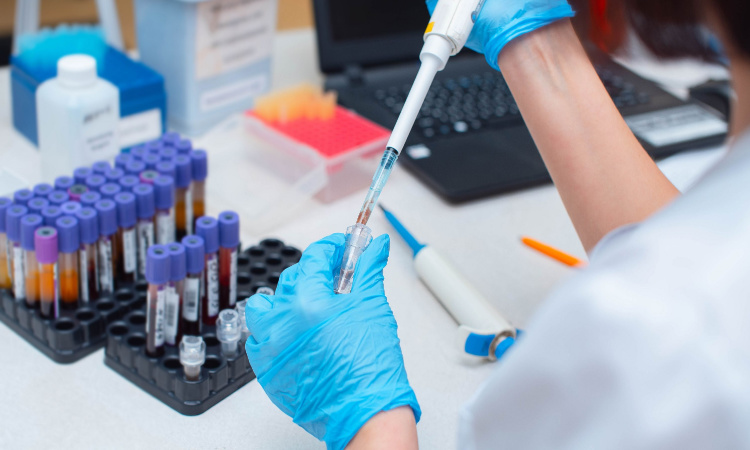 researcher in lab